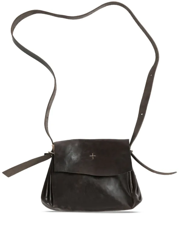 お歳暮ならオンライン Cross Leather Ma+ Body TR FARFETCH | Brown | Bag バッグ