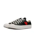 Converse Kids Chuck 70 Low ""Comme des Garcons Play - Small Red Heart Black"" sneakers