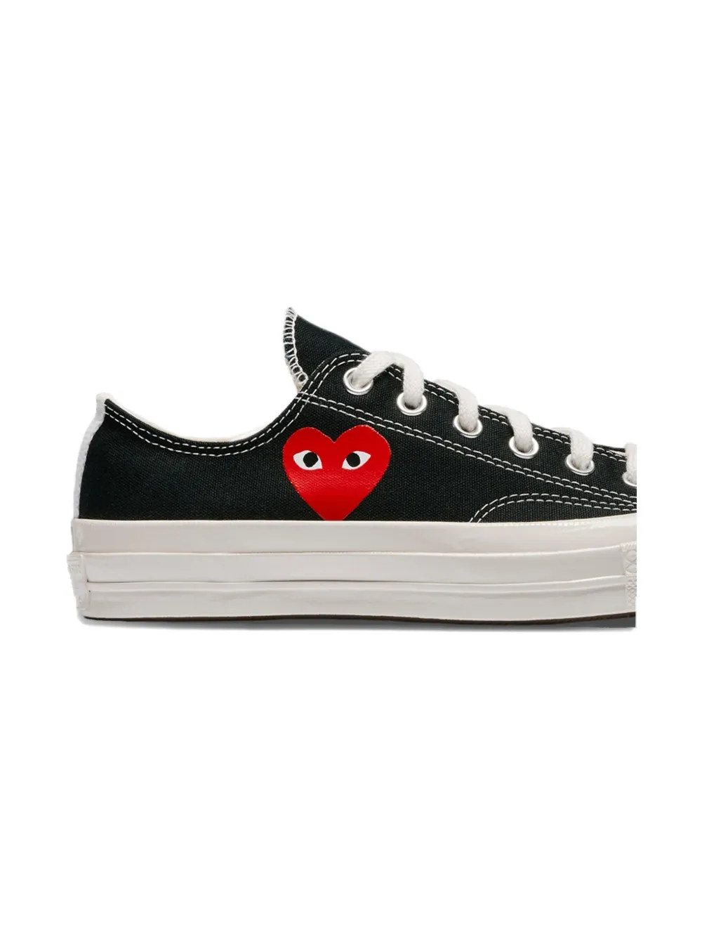 Converse Chuck 70 Low "comme Des Garcons Play In Black