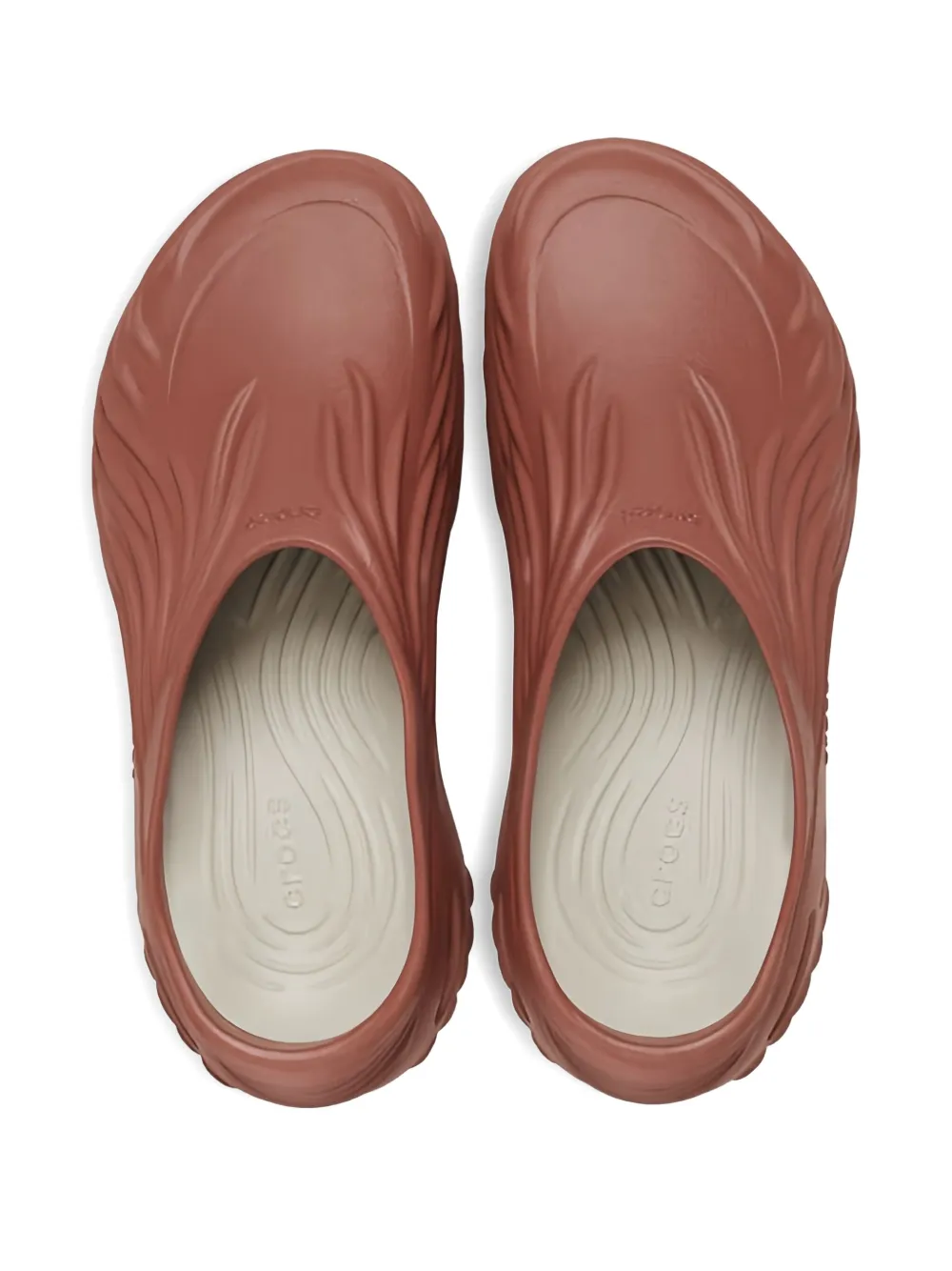Crocs Echo Wave "Rust" sandals Brown