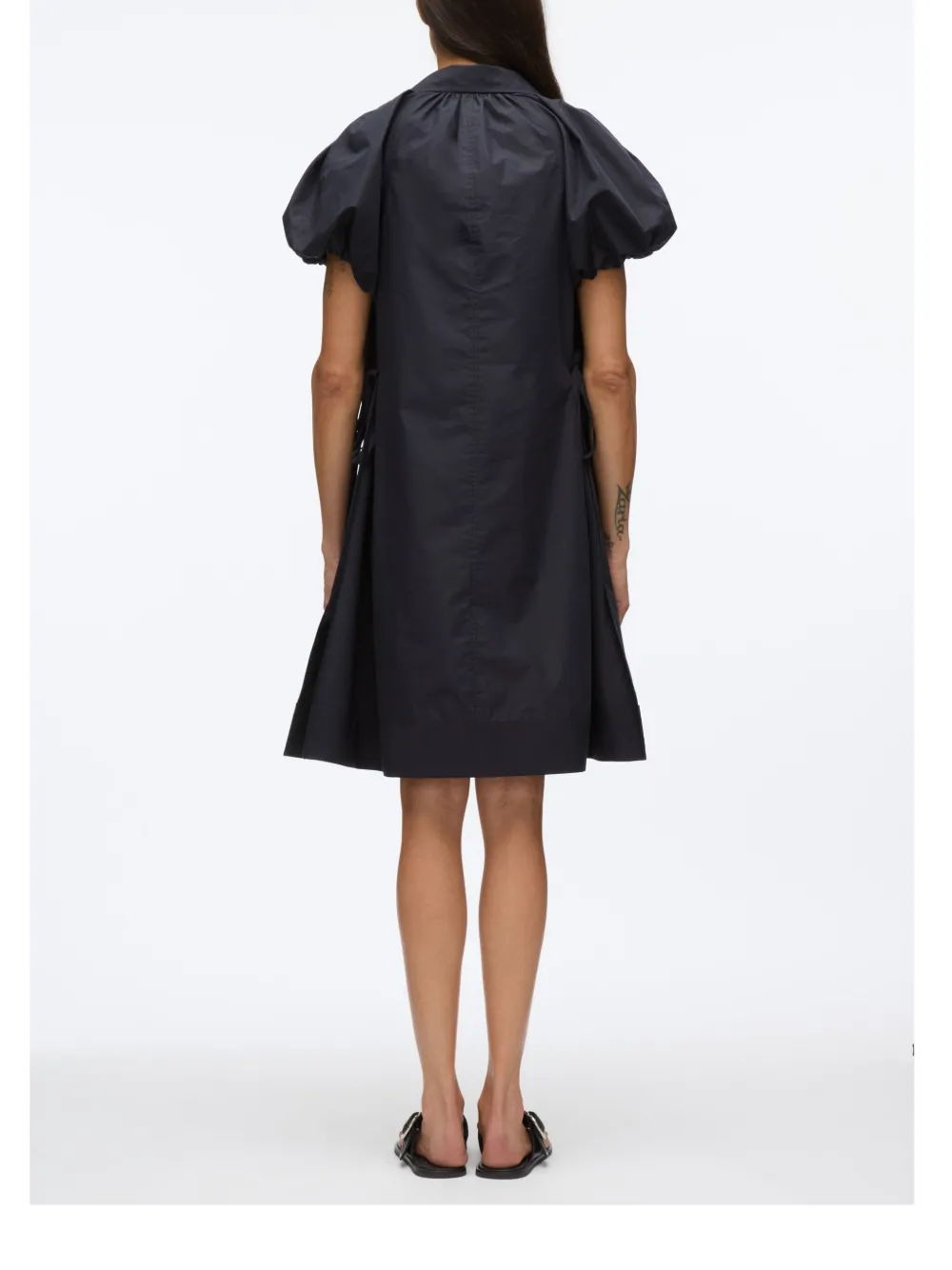 3.1 Phillip Lim Mini-jurk van popeline Blauw