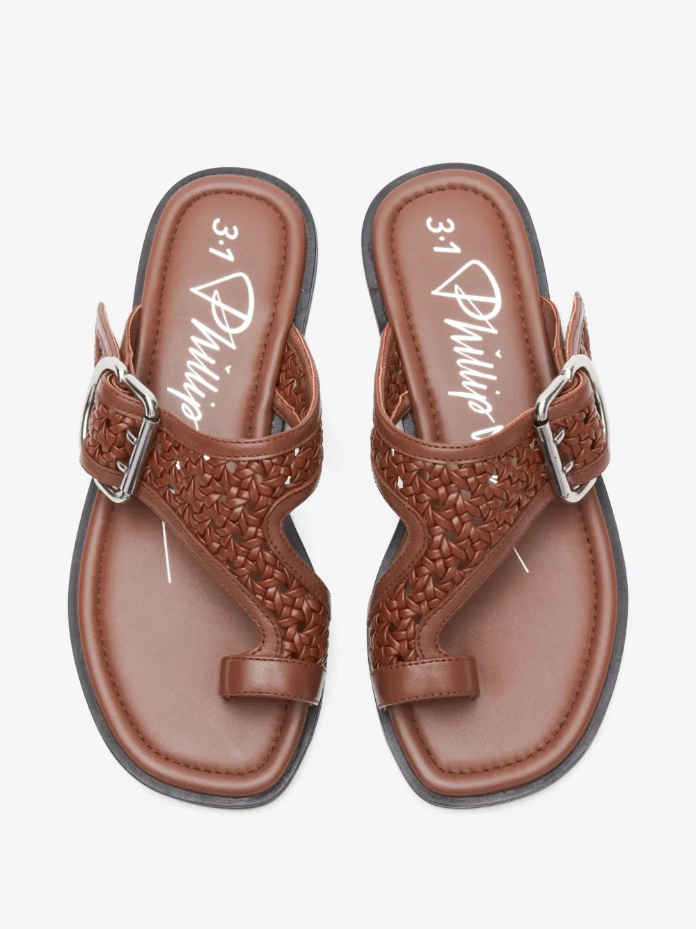 3.1 Phillip Lim Naya Sandals In Brown