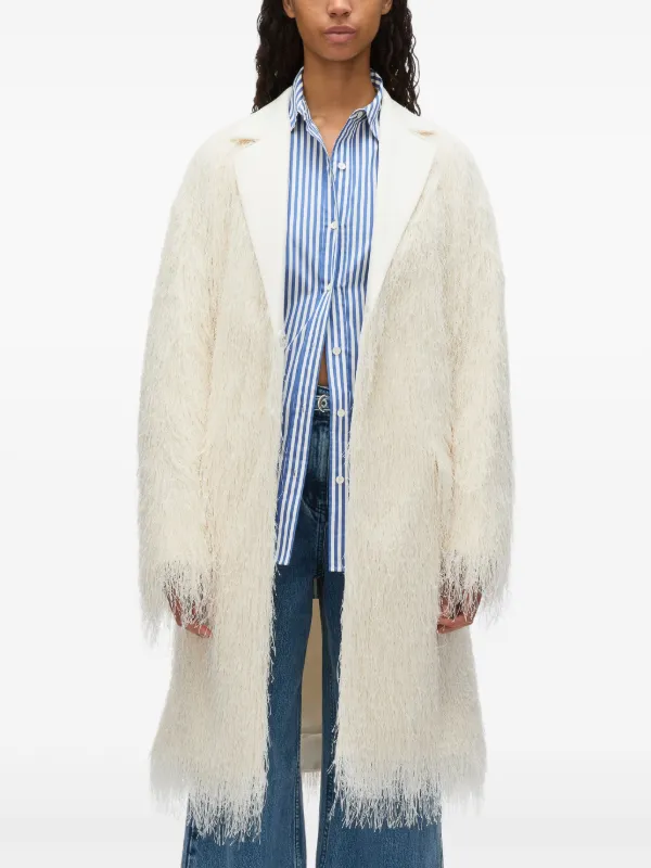 【3.1 Phillip Lim】フリンジ タキシードコート 3.1 Phillip Lim フリンジ タキシードコート | ブラウン