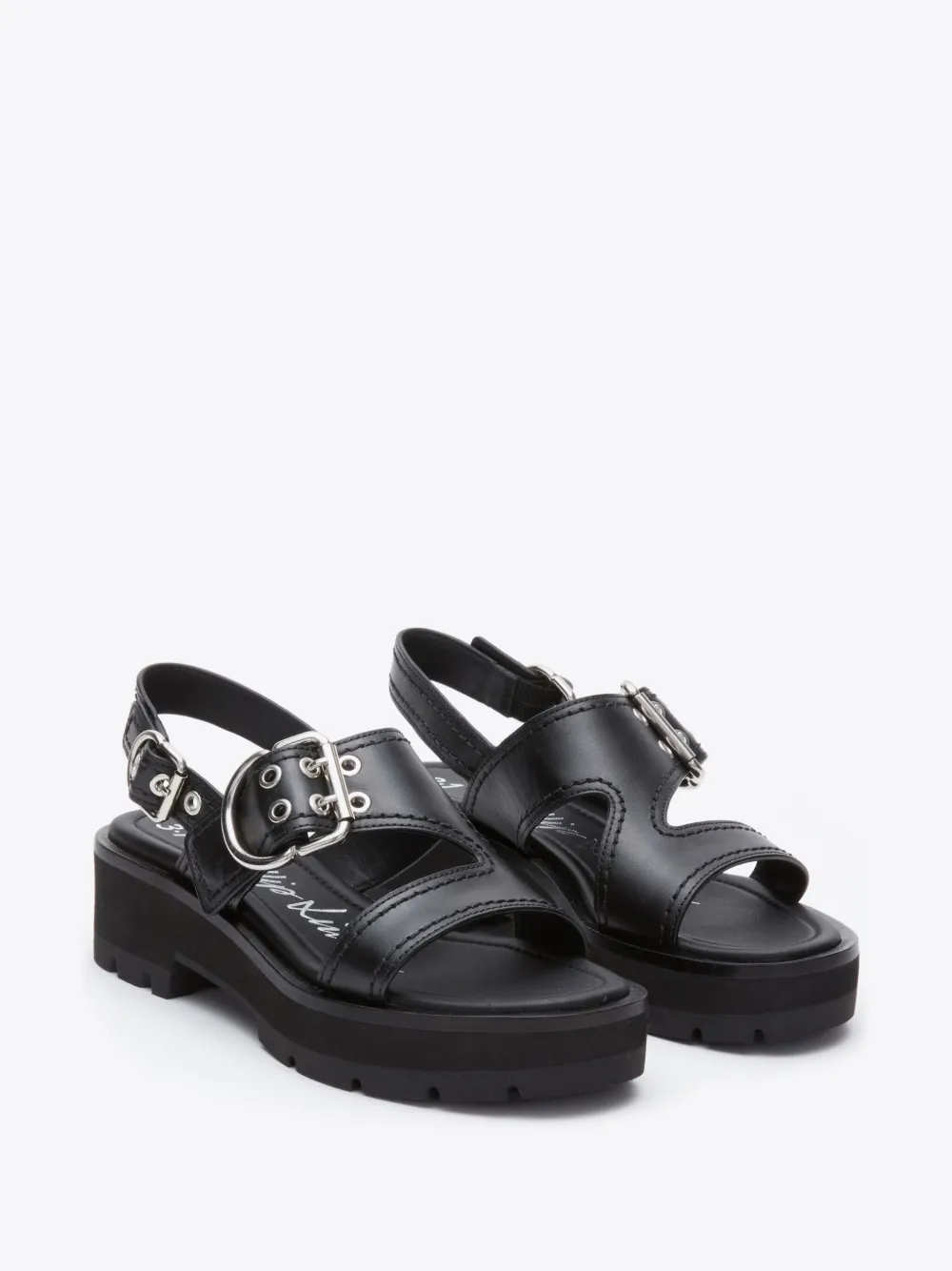 3.1 Phillip Lim Platform Sandals In Black