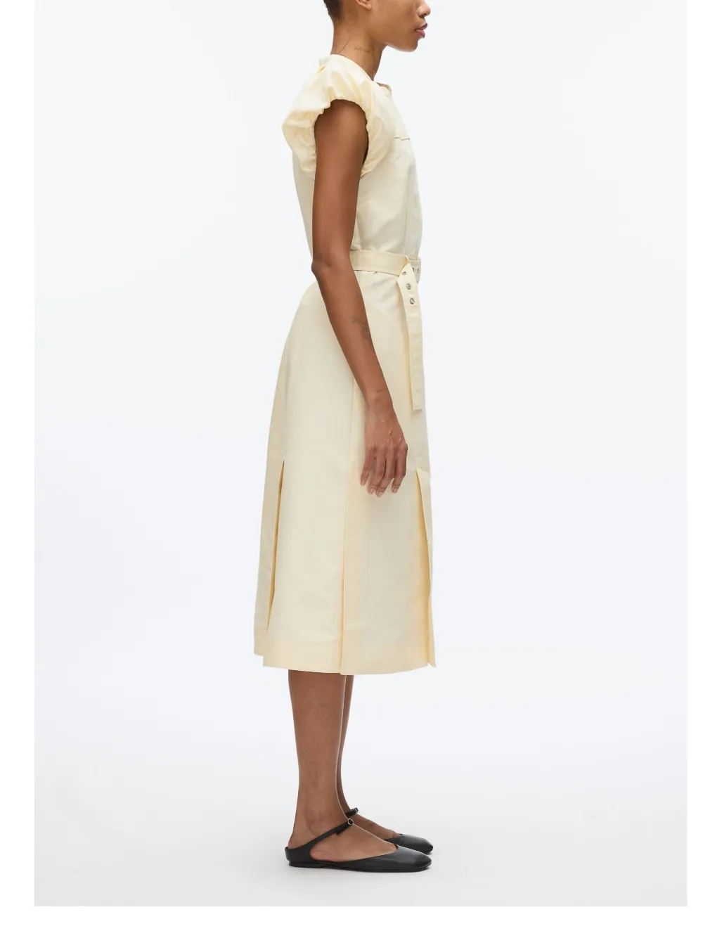 3.1 Phillip Lim Popeline jurk Beige
