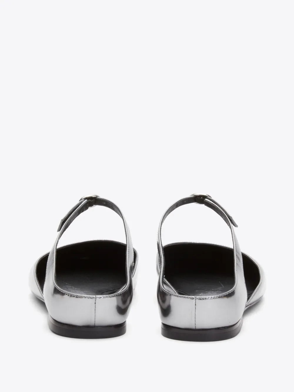 3.1 Phillip Lim Mary Jane Ballerina In Silber