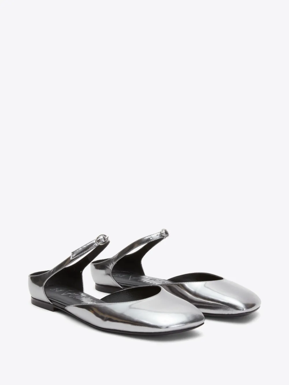 3.1 Phillip Lim Mary Jane Ballerina In Silber