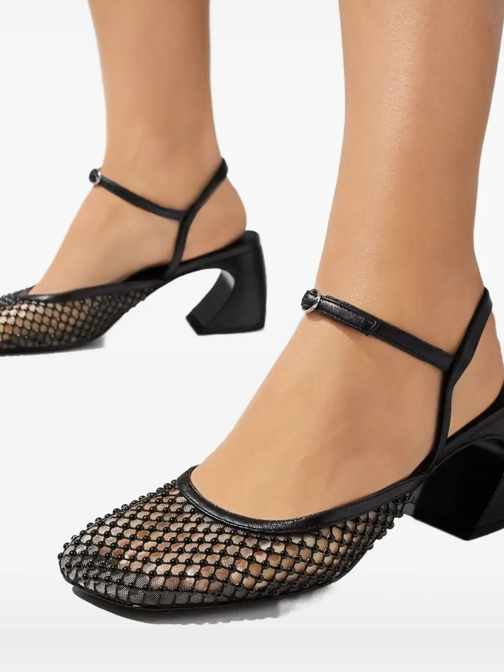 3.1 Phillip Lim Mary Jane pumps met vierkante neus Zwart