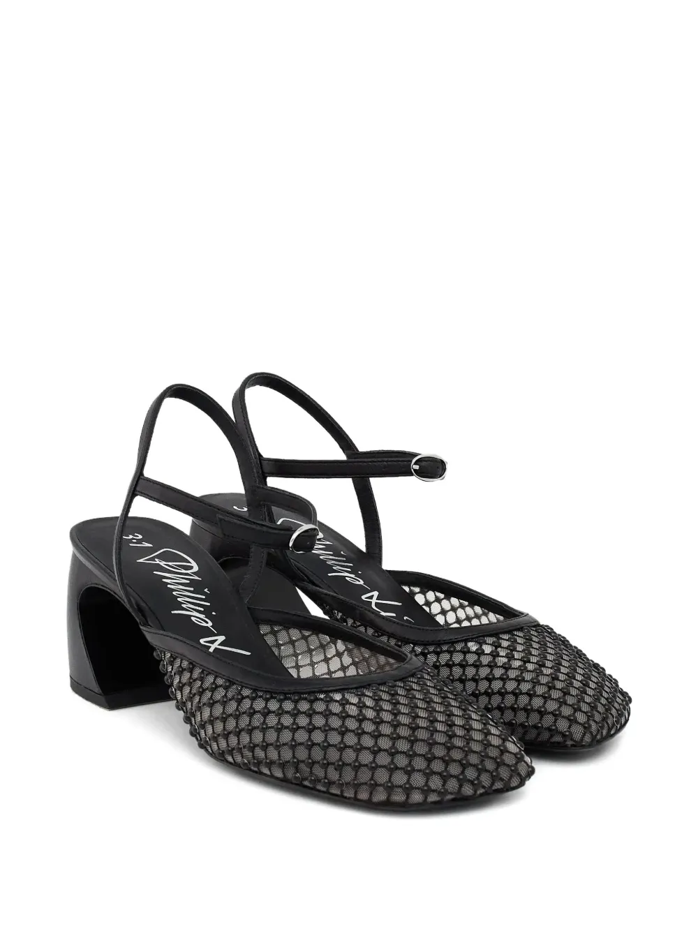 3.1 Phillip Lim Mary Jane pumps met vierkante neus Zwart