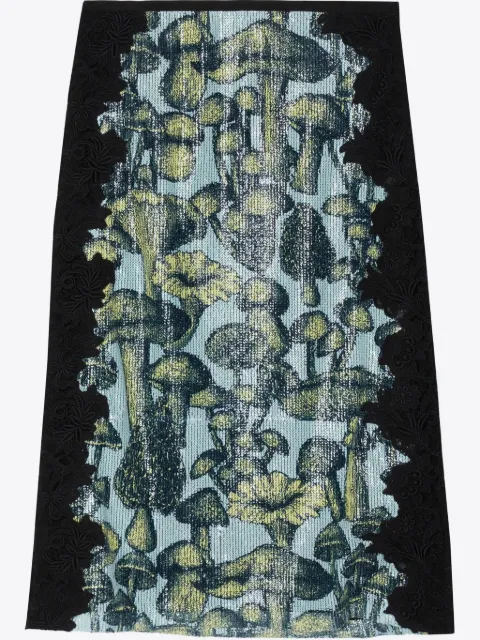 3.1 Phillip Lim falda midi bordada