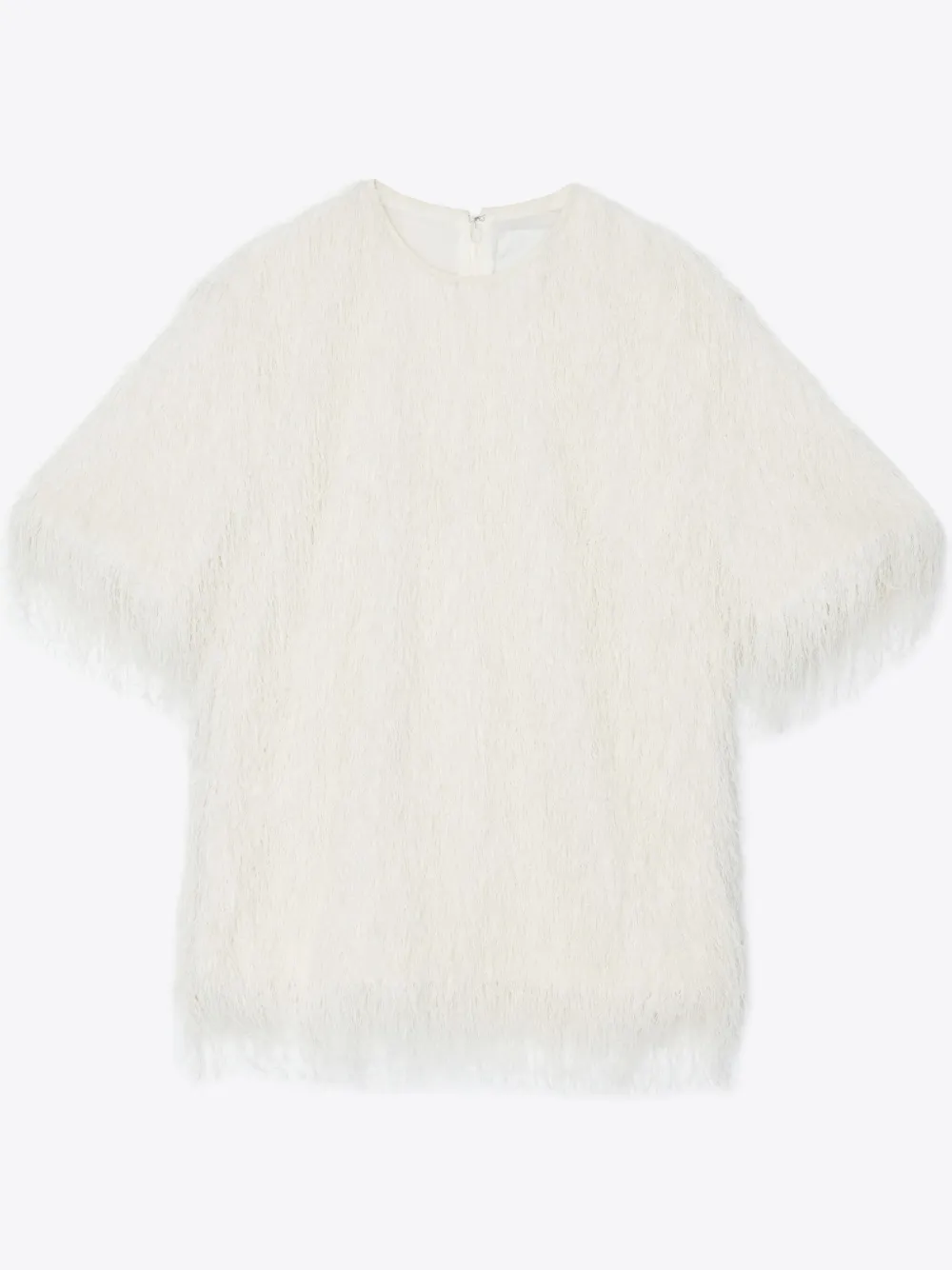 fringed blouse