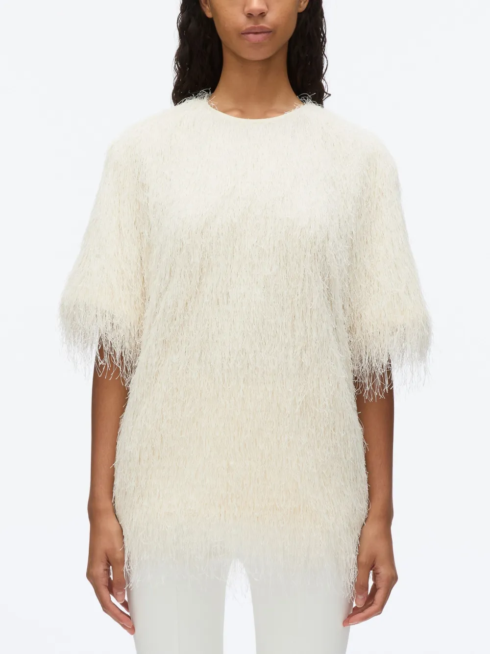 3.1 Phillip Lim Blouse met franje Wit