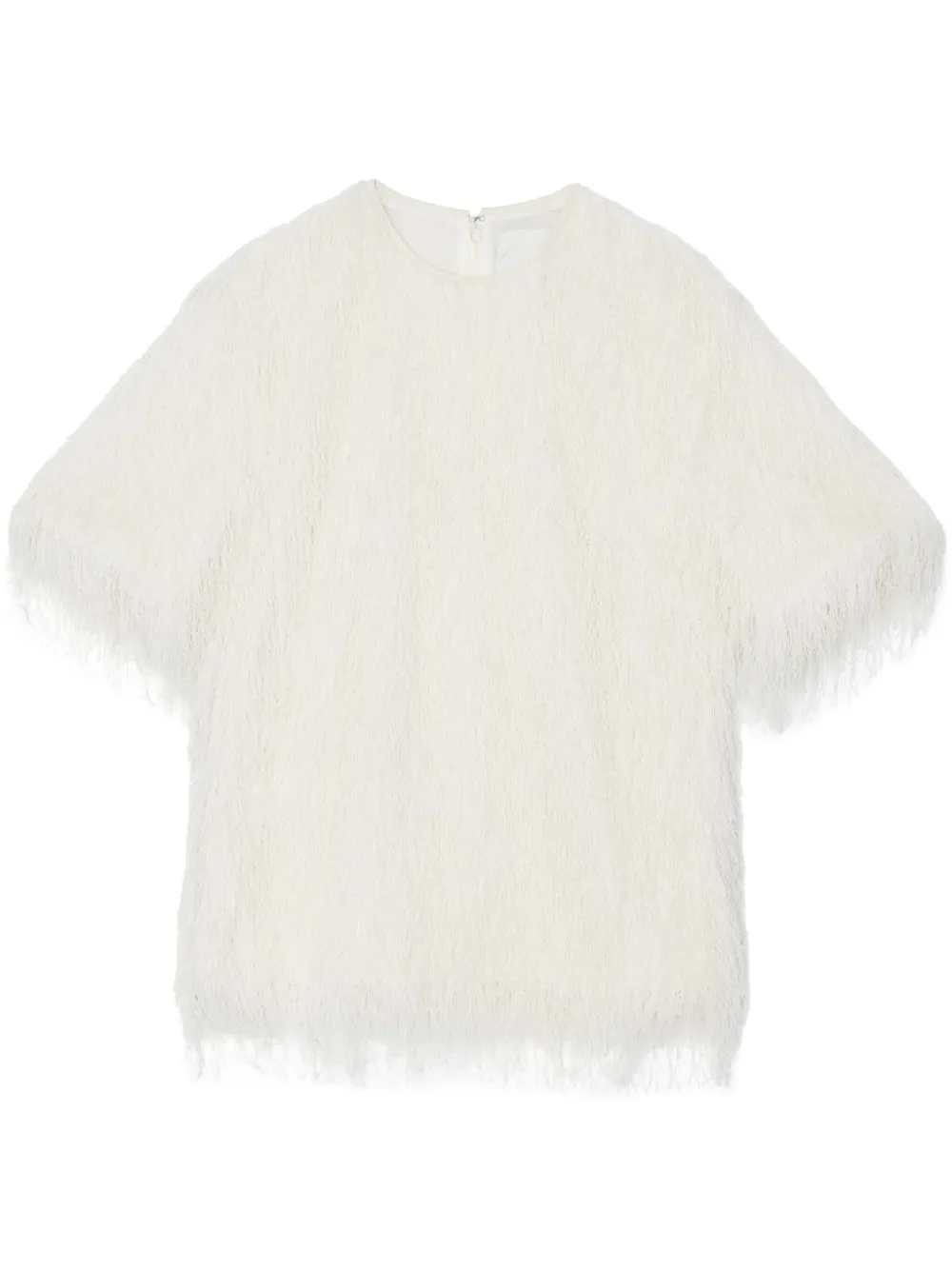 fringed blouse