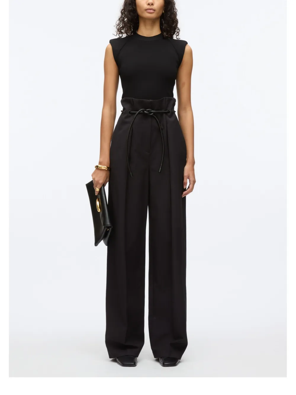 3.1 Phillip Lim High waist broek Zwart