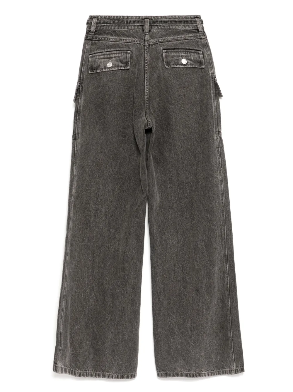 3.1 Phillip Lim Jeans met wijde pijpen - WASHED GREY