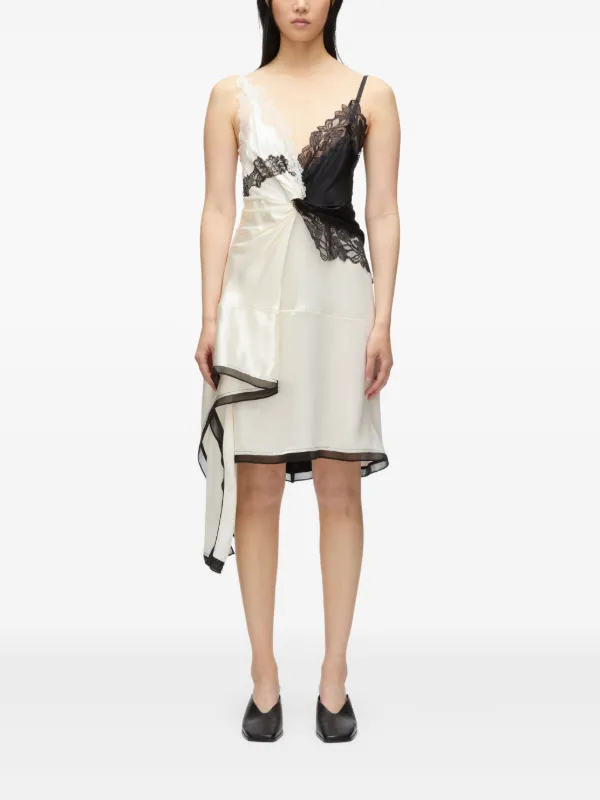 3.1 フィリップリム　アシンメトリードレス 3.1 Phillip Lim アシンメトリー スリップドレス | ホワイト
