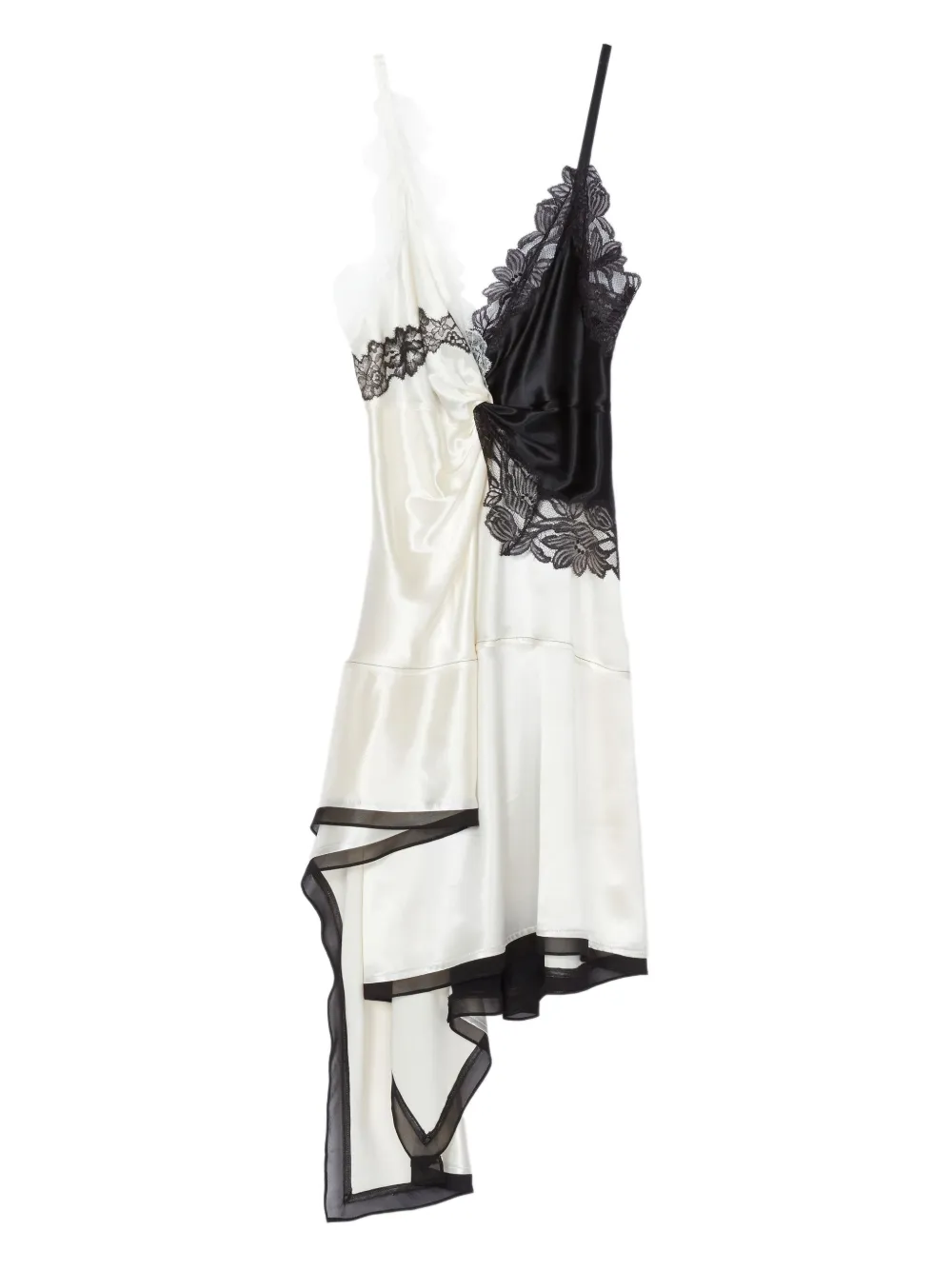 3.1 Phillip Lim Asymmetrische jurk Wit