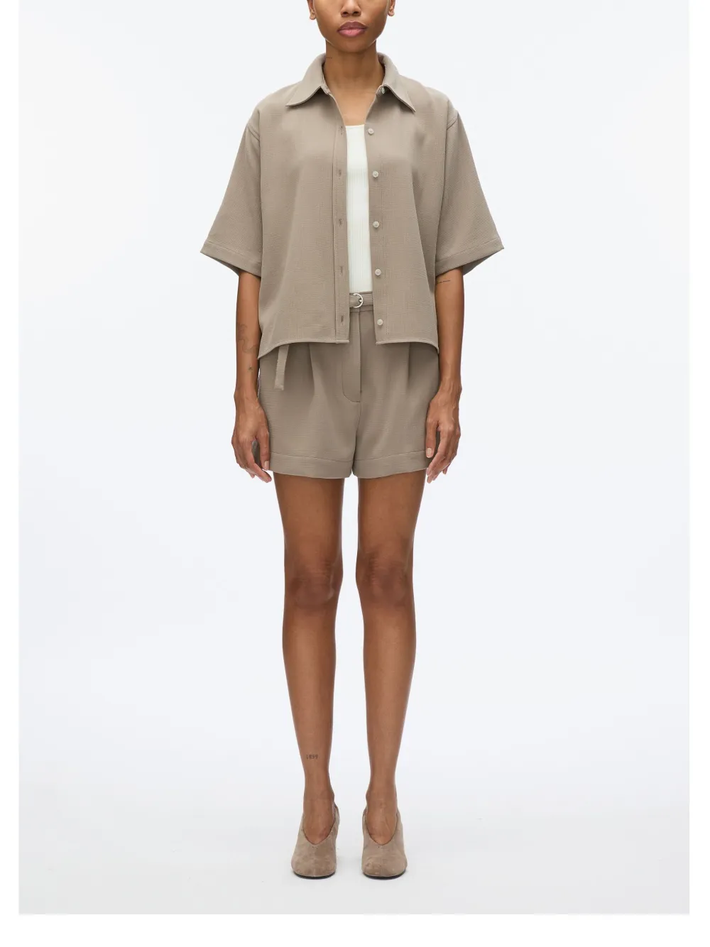 3.1 Phillip Lim Gebreide top Grijs
