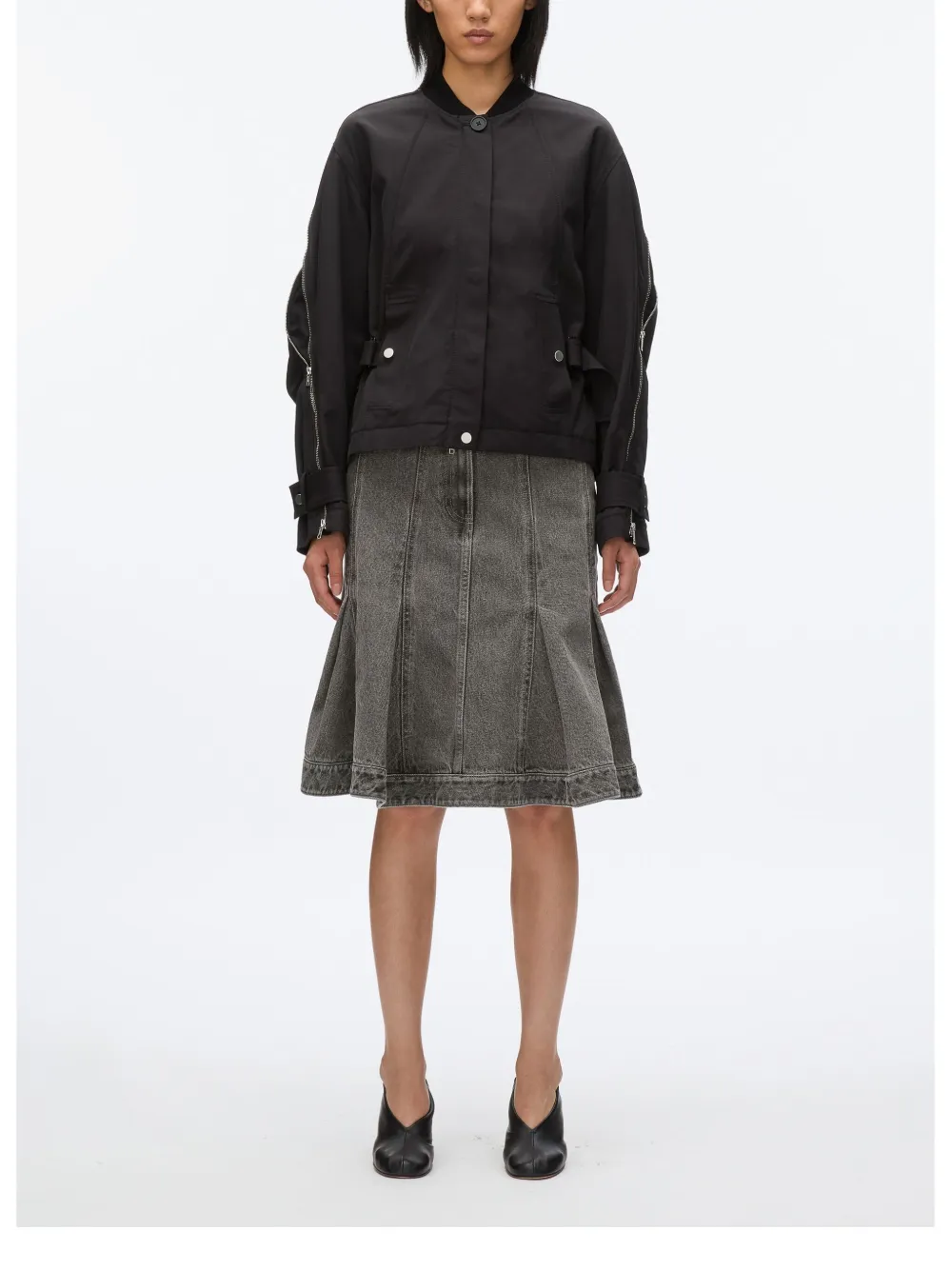 Shop 3.1 Phillip Lim Bomber Jacket In Black