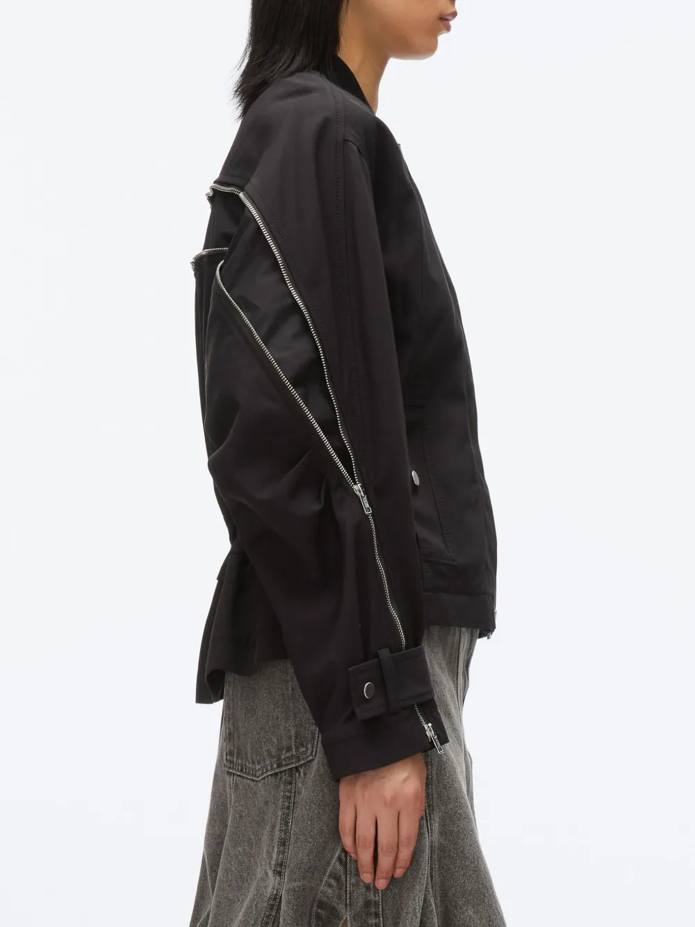 Shop 3.1 Phillip Lim Bomber Jacket In Black