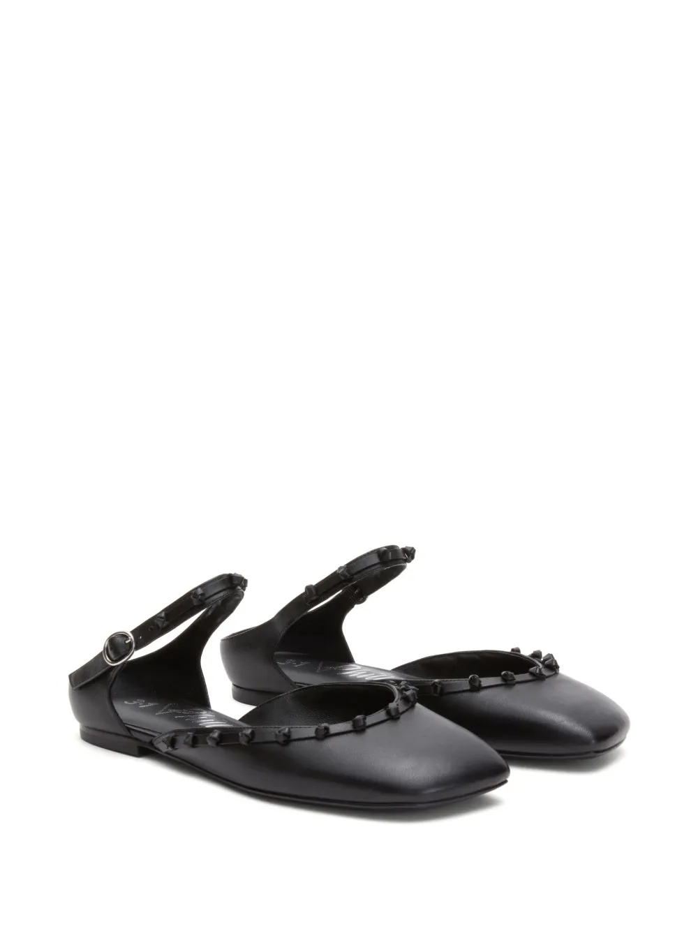 3.1 Phillip Lim Mary Jane ballerina's - Zwart