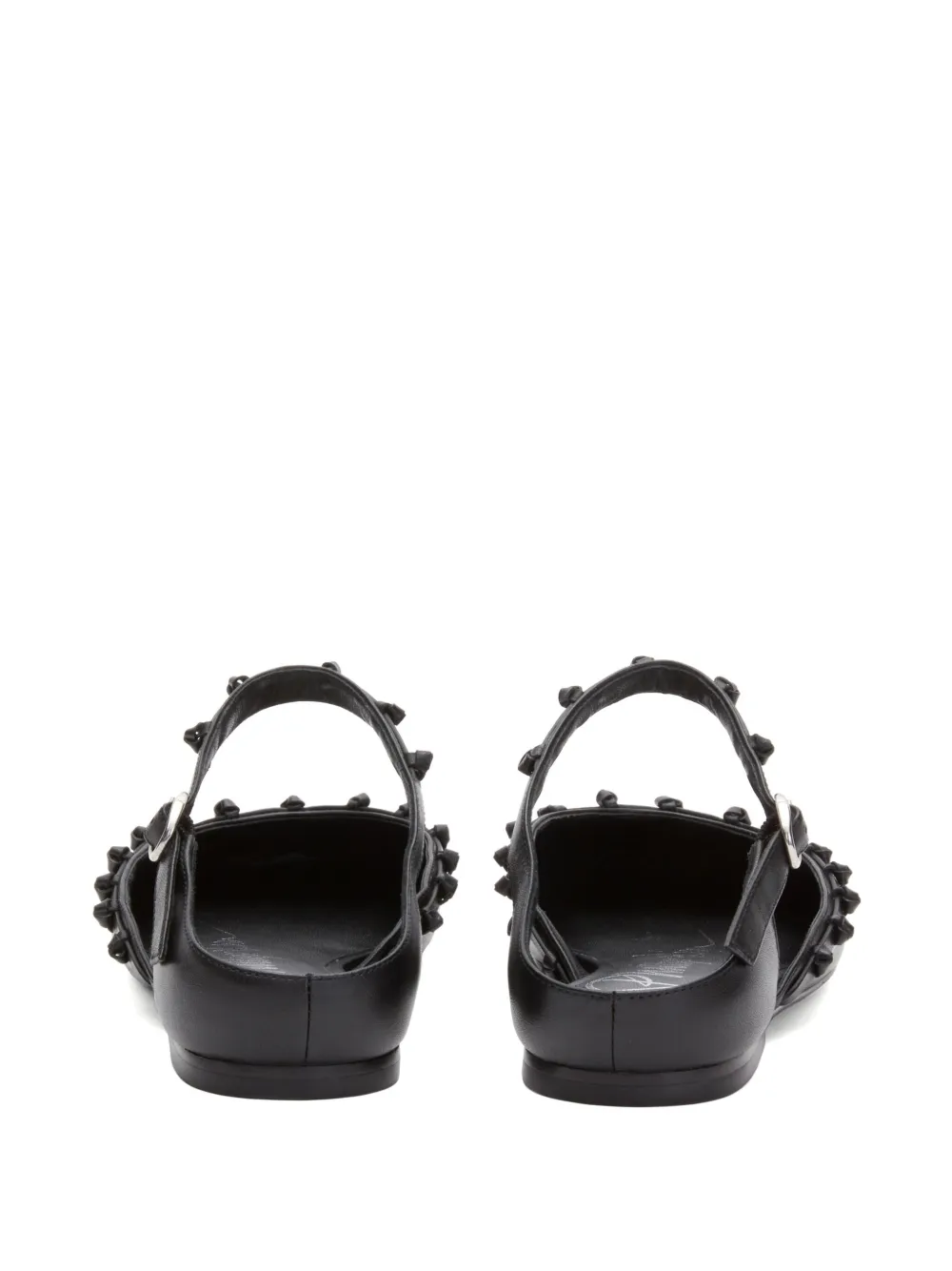 3.1 Phillip Lim Mary Jane ballerina's Zwart