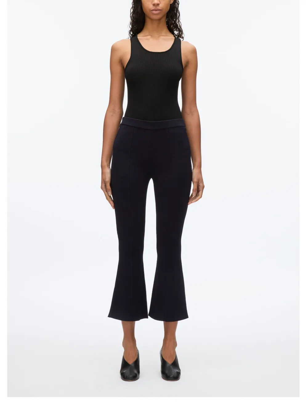 3.1 Phillip Lim Cropped broek Blauw