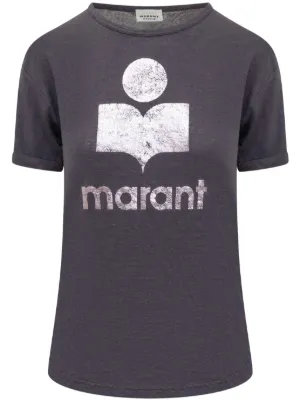 Tシャツ・カットソー ISABEL MARANT ETOILE FW25 CHRISTA-GA (HT0681FB B3J04E20WH) Isabel Marant Étoile Maria Floral Shirt | Saks Fifth Avenue