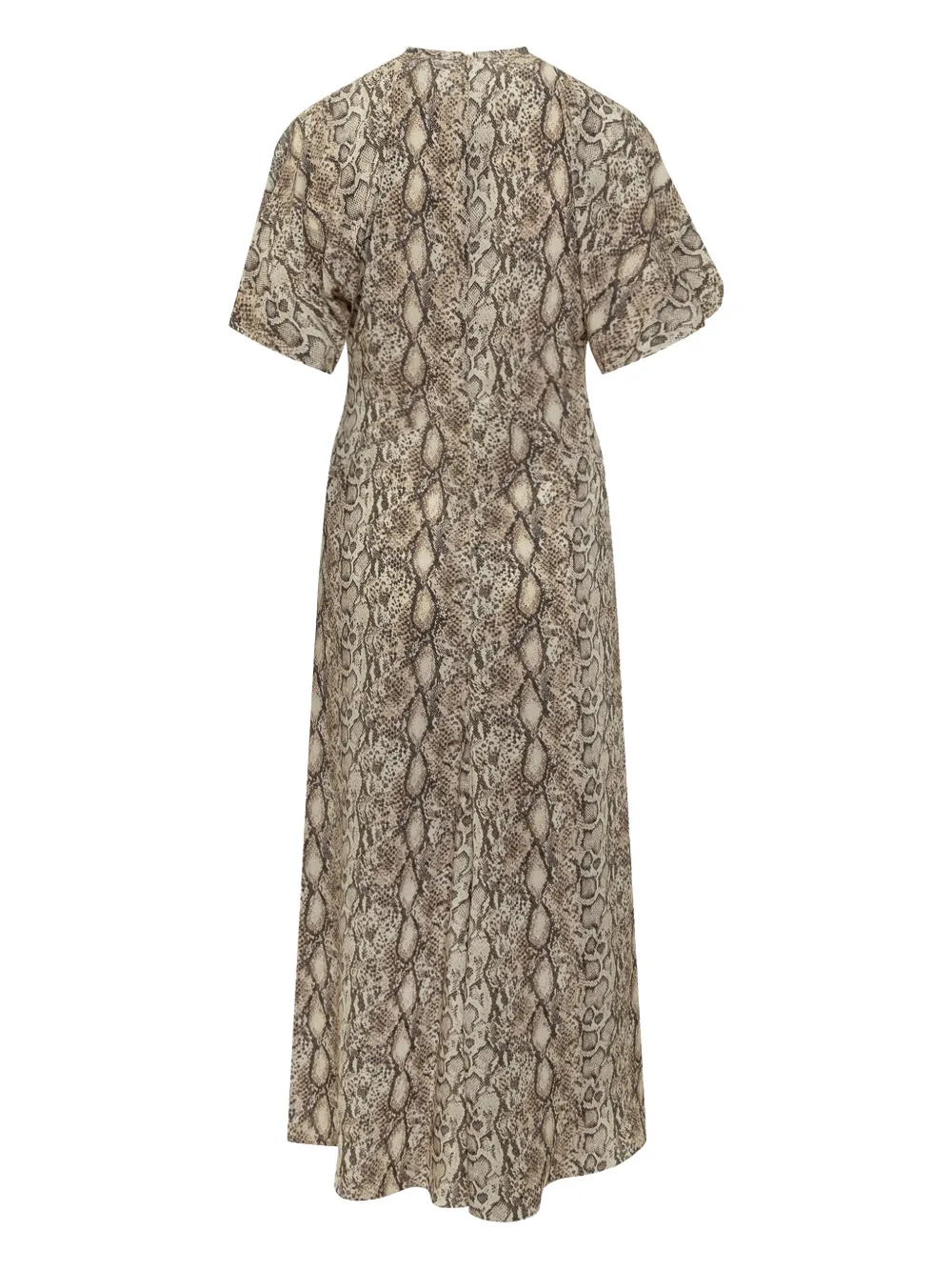 ISABEL MARANT Keany midi dress - Beige