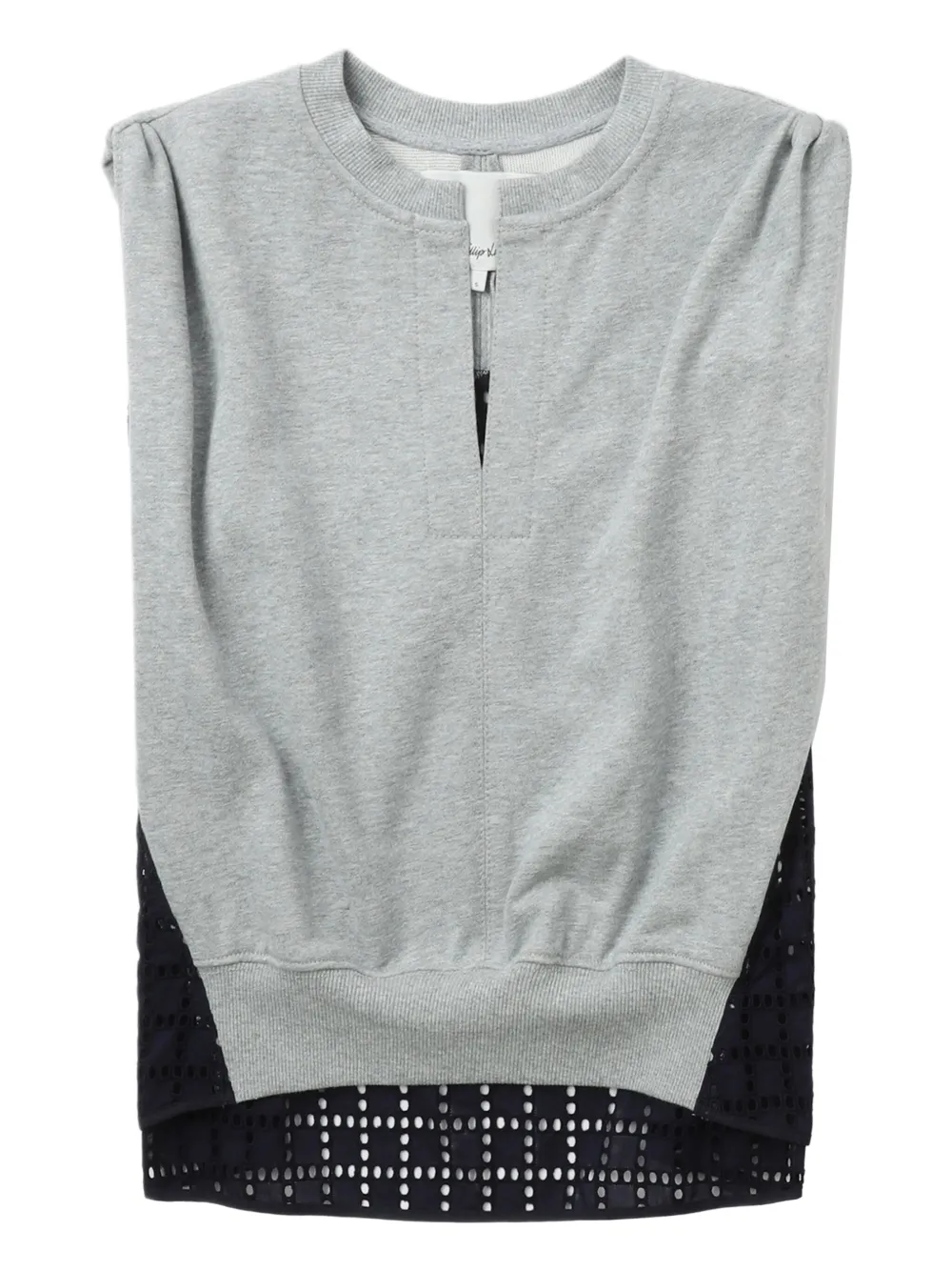 3.1 Phillip Lim Katoenen top Grijs
