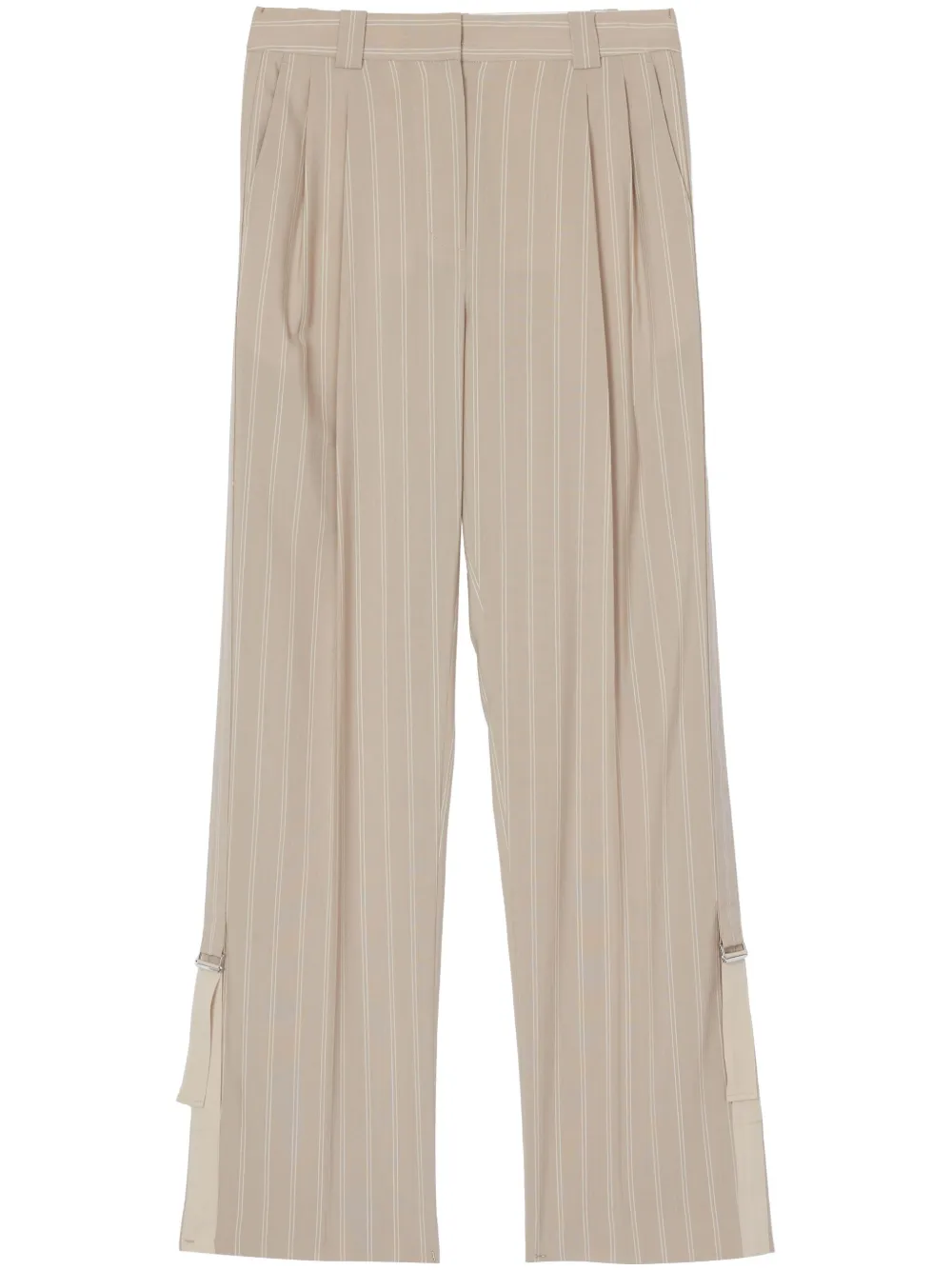 3.1 Phillip Lim Broek met krijtstreep Beige