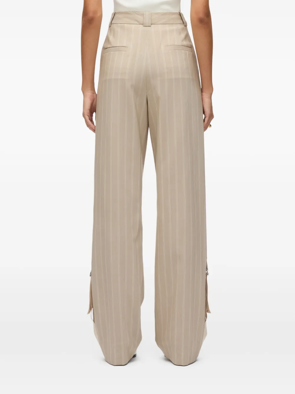 3.1 PHILLIP LIM PINSTRIPE-PATTERN TROUSERS