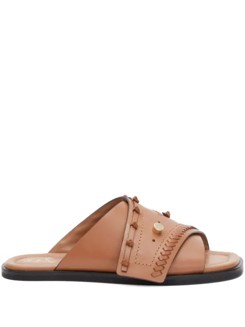 3.1 Phillip Lim leather crossover sandals
