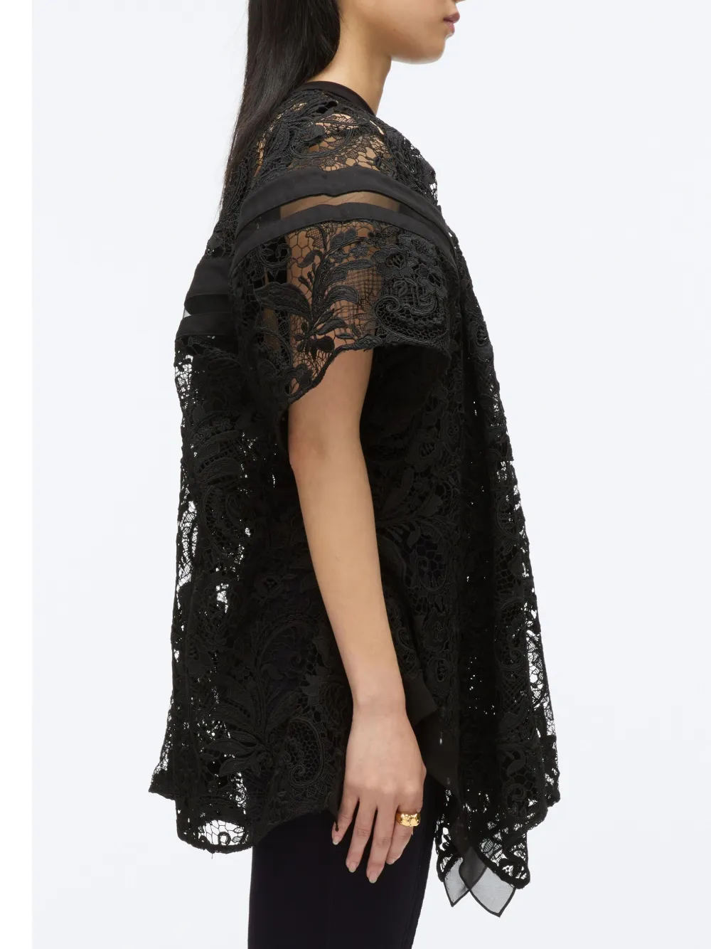 3.1 PHILLIP LIM LACE-PANEL TOP