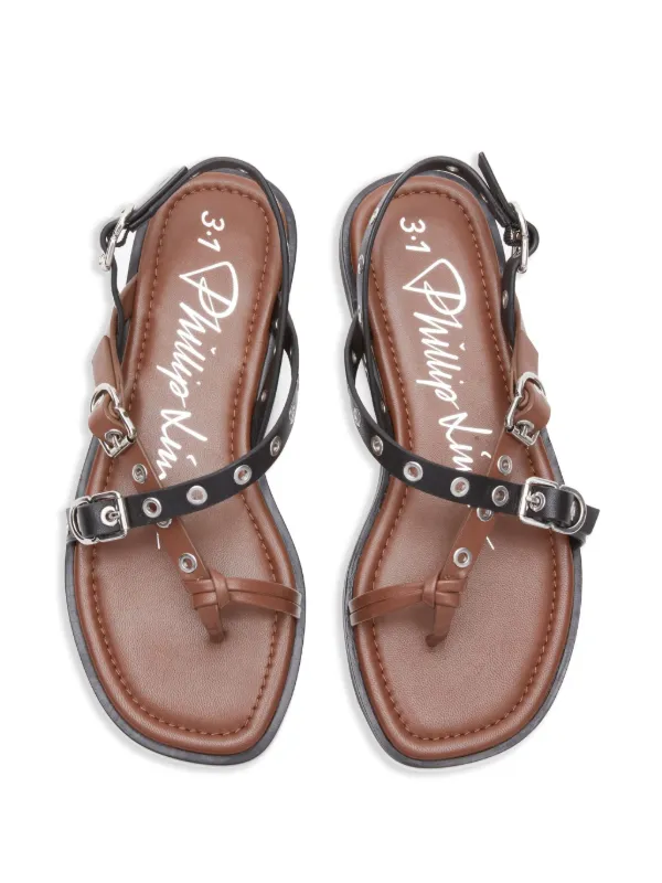 3.1 Phillip Lim Strappy Sandals | Black | FARFETCH PL 3.1 Phillip Lim Strappy Sandals | Black | FARFETCH PL