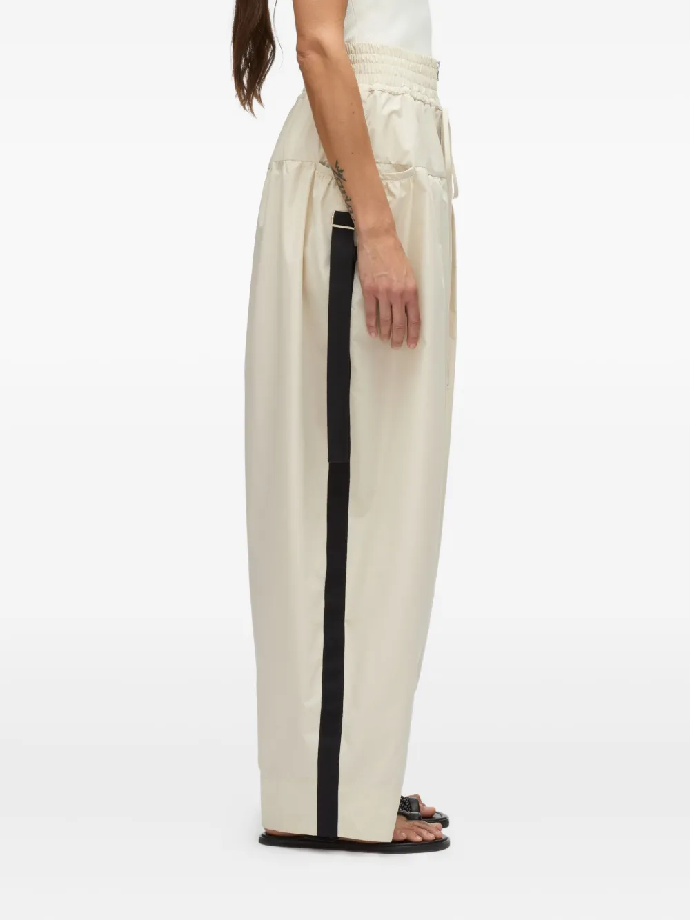3.1 Phillip Lim Pleated Panel Trousers In Neutral