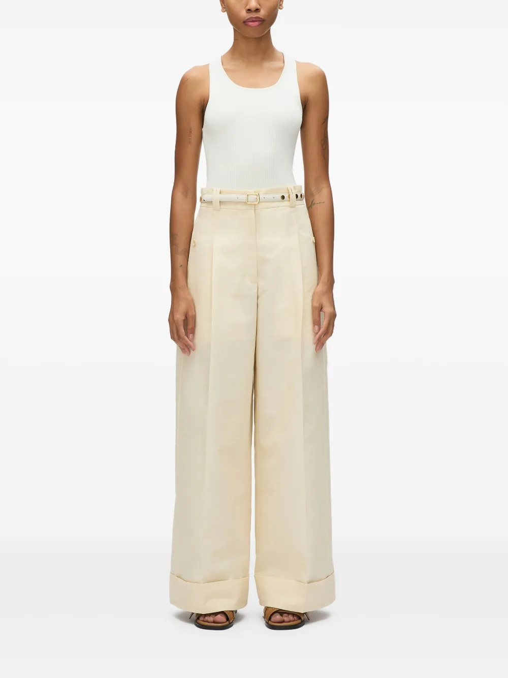 3.1 Phillip Lim Wide-leg Trousers In Multi