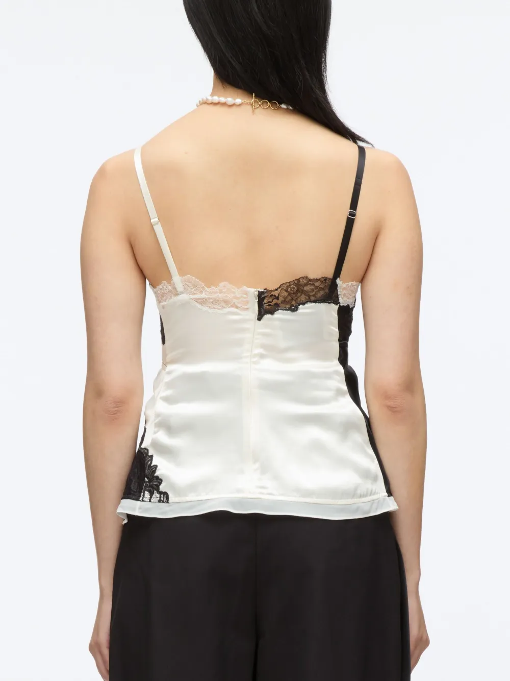 3.1 Phillip Lim Satijnen top Zwart
