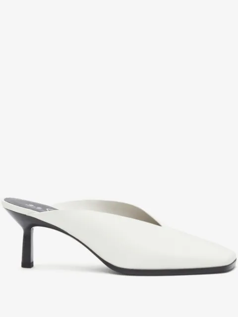 3.1 Phillip Lim mules con puntera cuadrada y tacón de 68mm