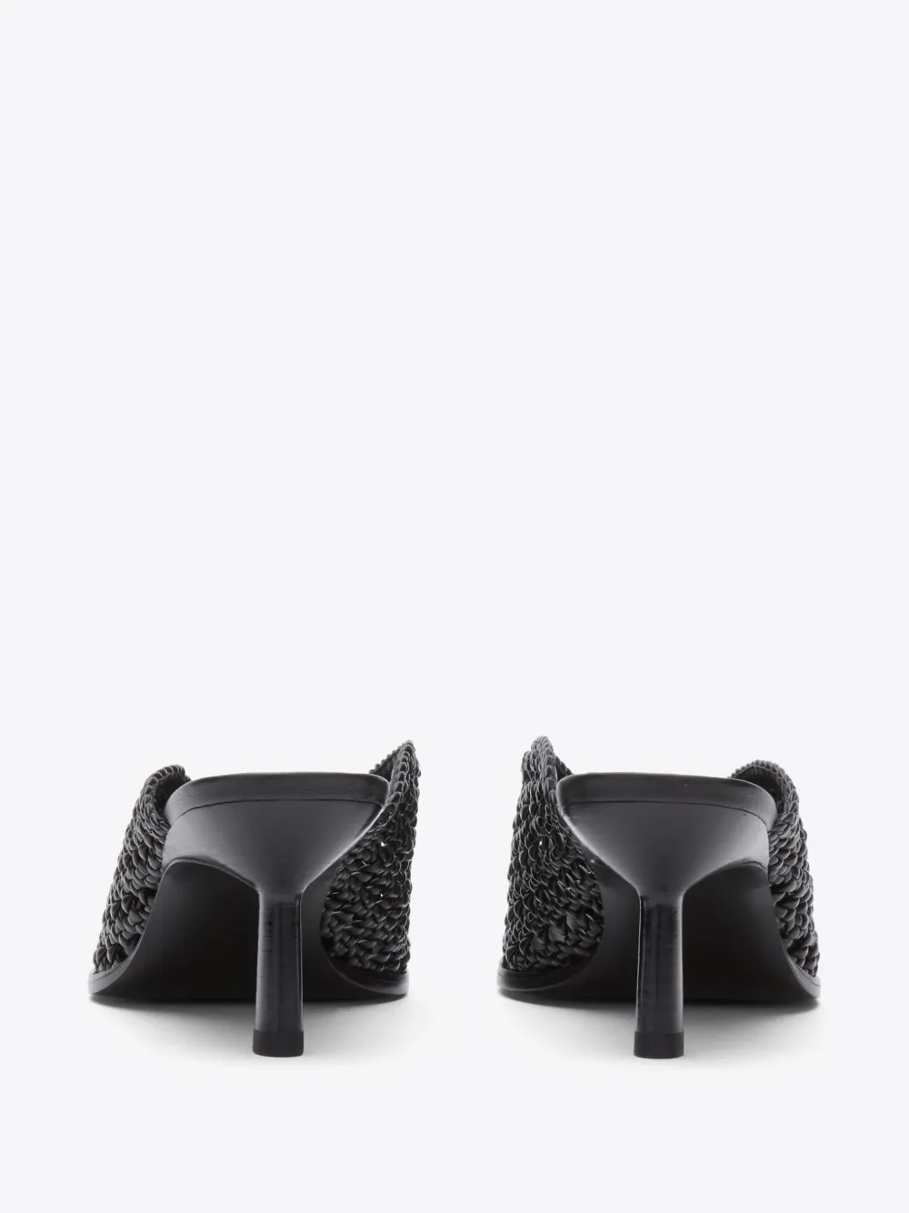 3.1 Phillip Lim Woven Mule In Schwarz