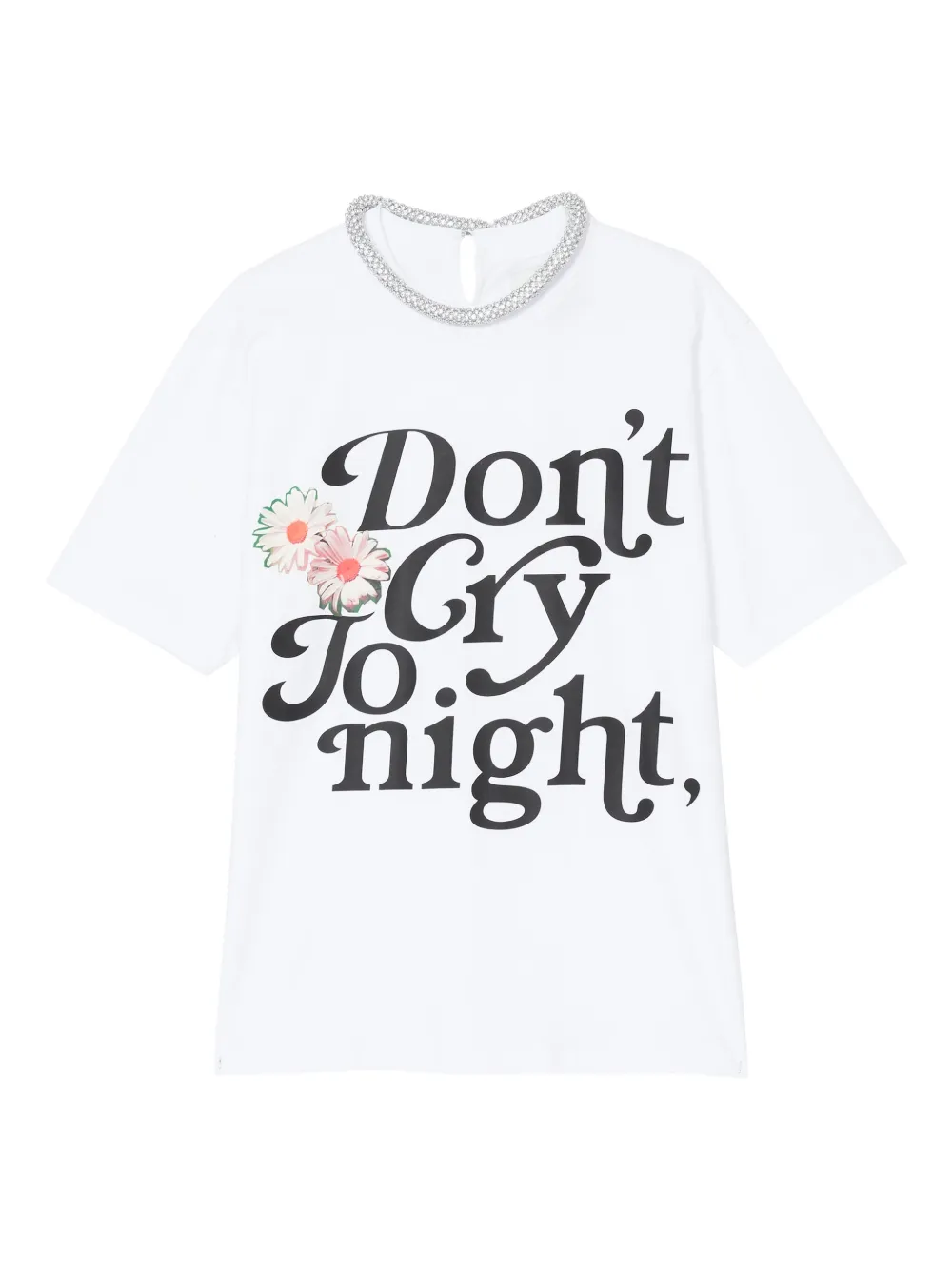 3.1 Phillip Lim playera con eslogan estampado | blanco | Image 1