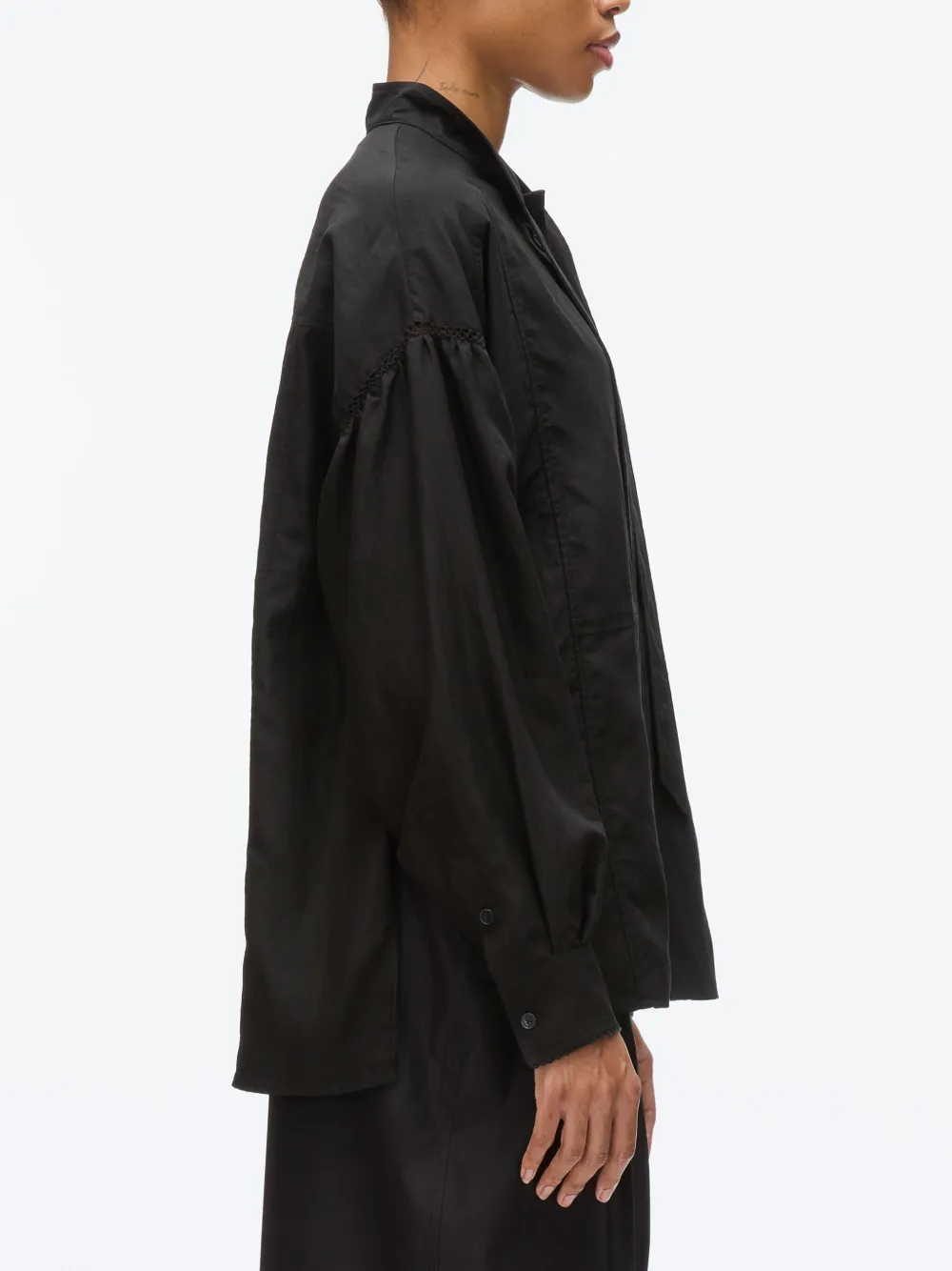 Shop 3.1 Phillip Lim Poplin Shirt In Black