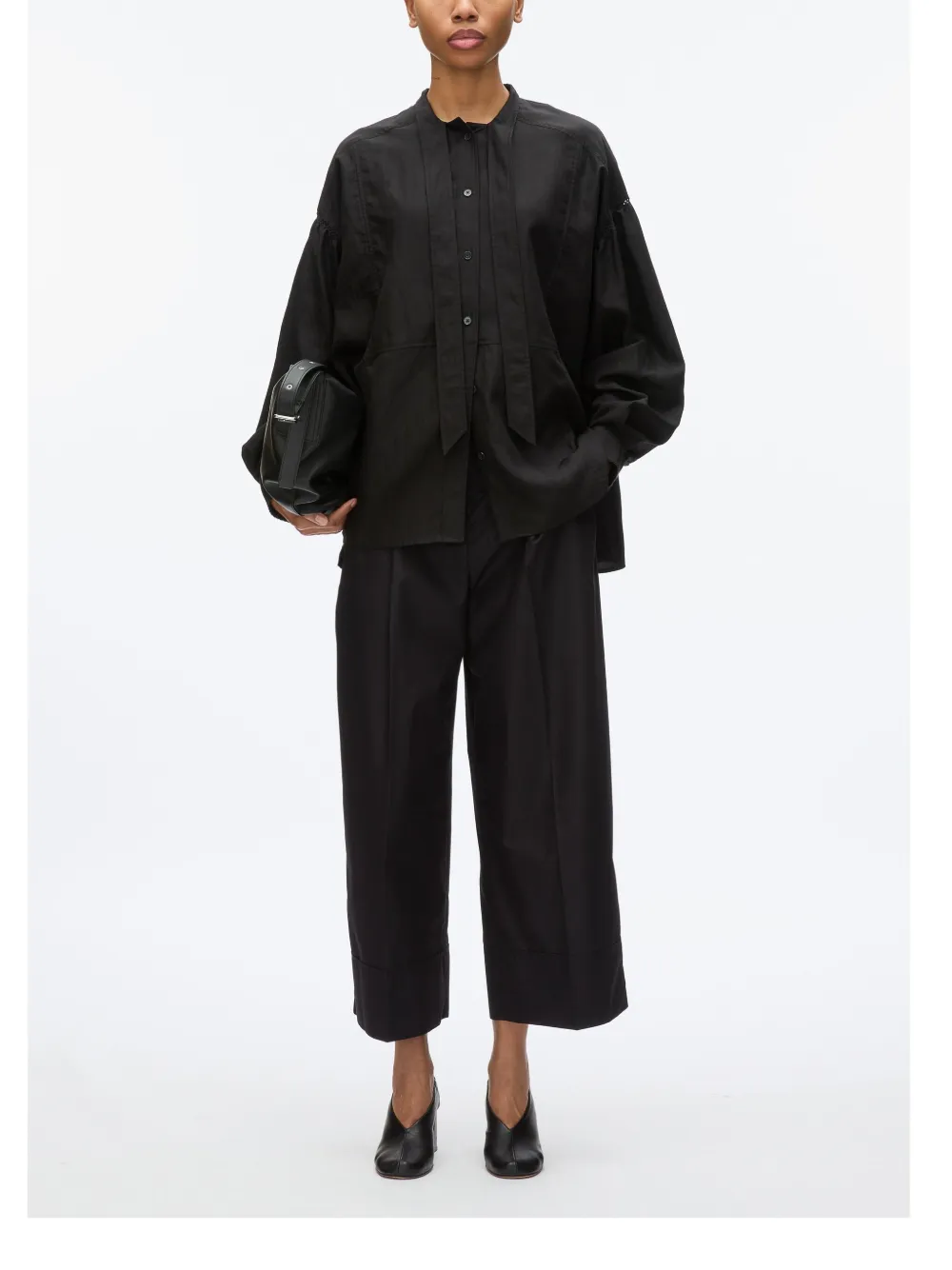 Shop 3.1 Phillip Lim Poplin Shirt In Black