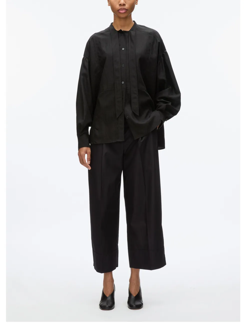 Shop 3.1 Phillip Lim Poplin Shirt In Black
