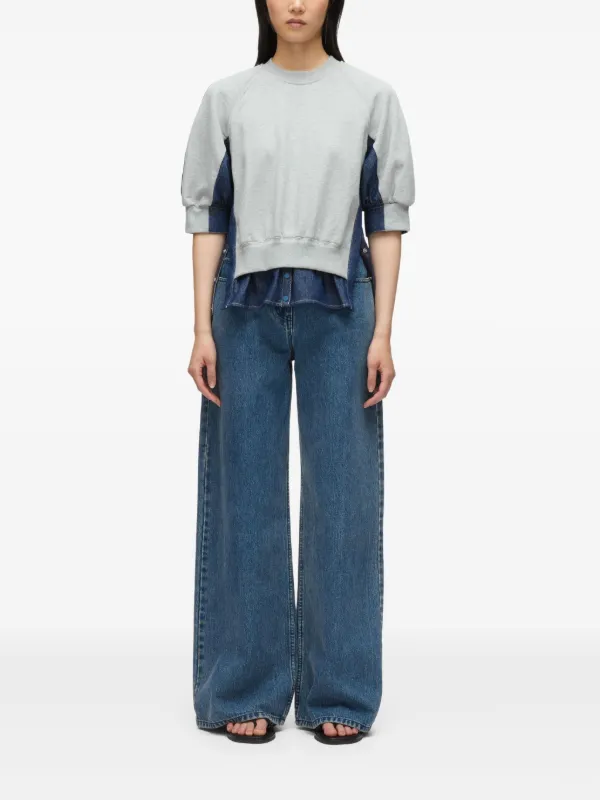口コミ・レビュー評価が高いおすすめ人気商品の通販 3.1 Phillip JP FARFETCH | グレー | スウェットシャツ パネル Lim トップス