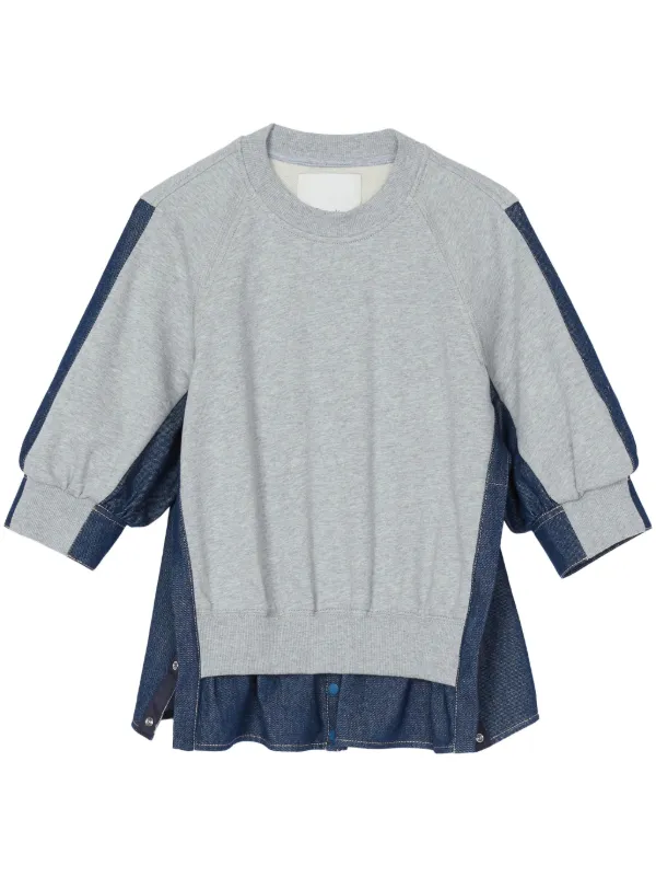 3.1 Phillip Lim パネル スウェットシャツ | グレー | FARFETCH JP
