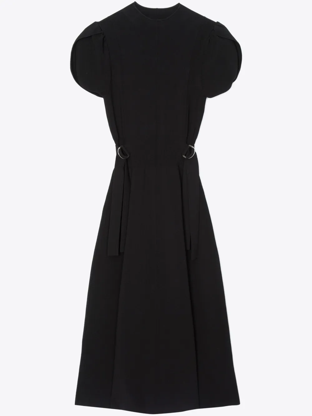3.1 Phillip Lim Ring-embellished Midi Dress In Black