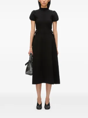 美品 3.1 フィリップリム　ビジュー付き　ワンピース ネイビー 結婚式 美品 3.1 フィリップリム ビジュー付き ワンピース ネイビー