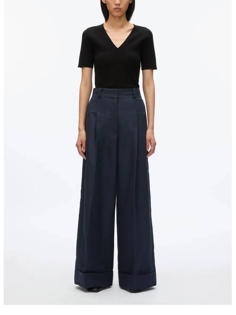 3.1 Phillip Lim wide-leg trousers - Blauw