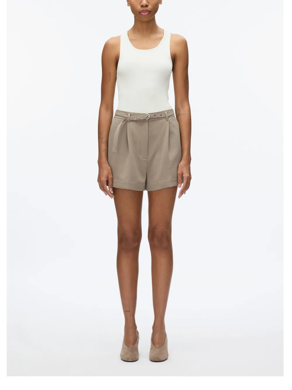 3.1 Phillip Lim wool shorts - Beige